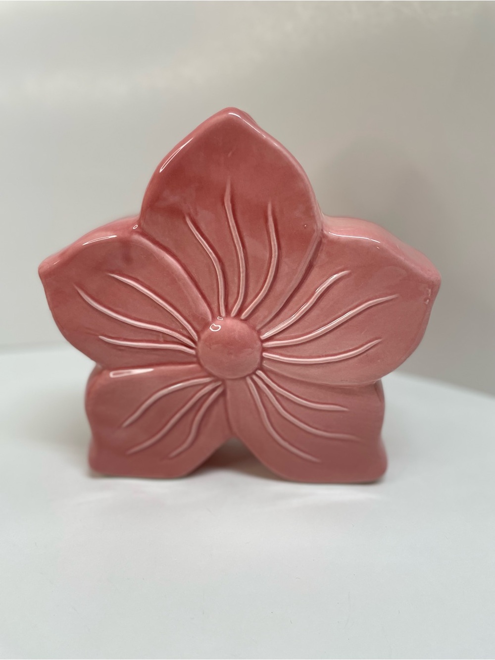Ceramic Flower Sculpture Pink